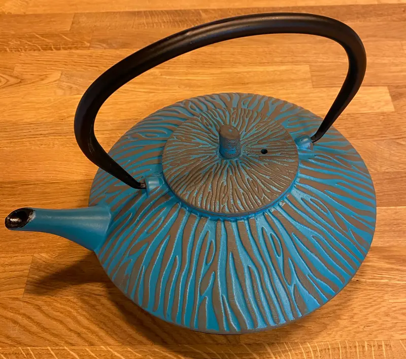 Teekanne Schimauma 1.2l grau-hellblau