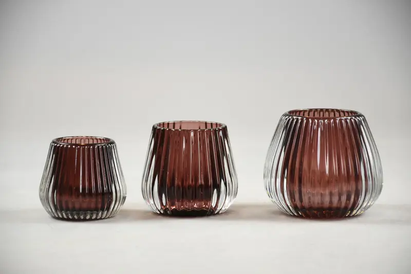 Teelicht Bordeaux
