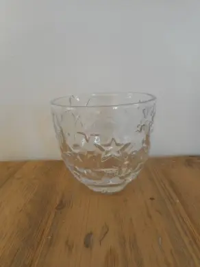 Teelicht Sterne glas D 11cm