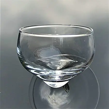 Teelichthalter schwimmend Ufo glas D9.5
