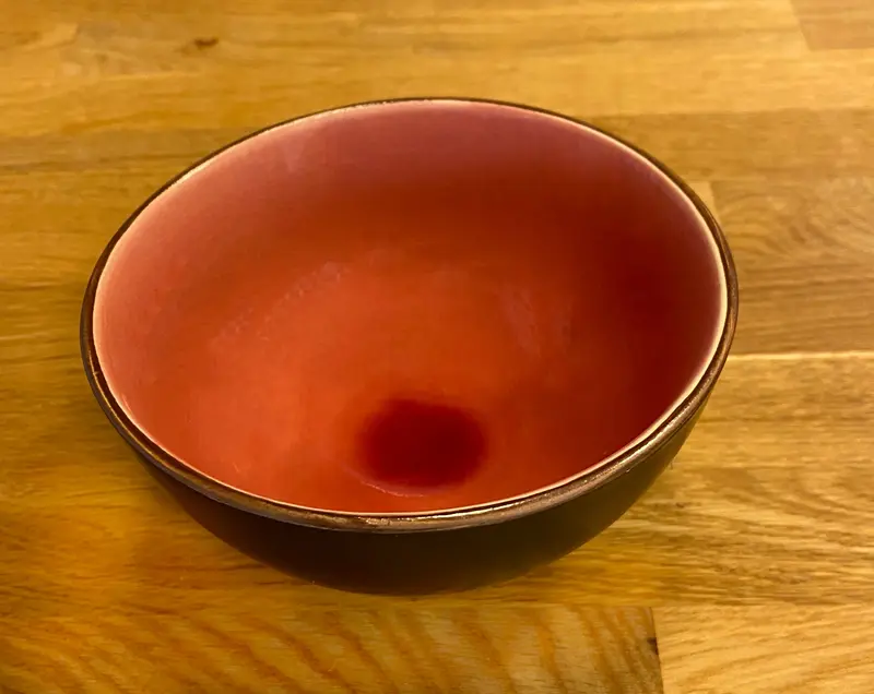 Teeschale Cha Wan rot