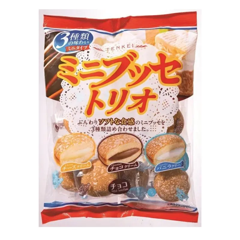 TenKei douceurs japonaises Mini Bouchées Trio - 130g