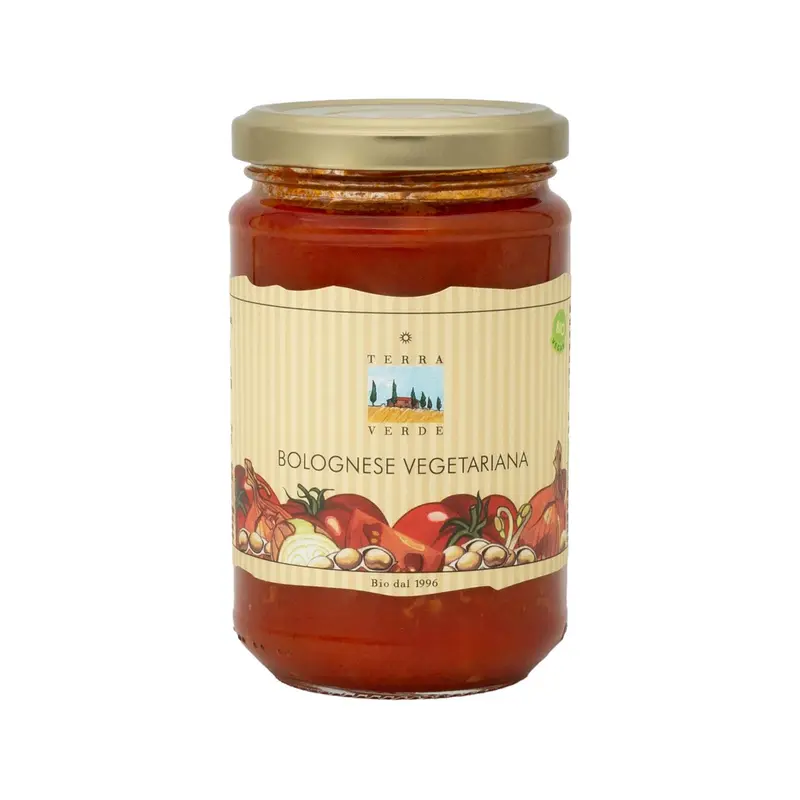 Terra Verde Sugo Bolognese vegetariano, EU Bio, 290g