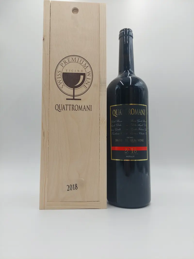 Tessin | Quattromani, Merlot DOC 150cl | 2018