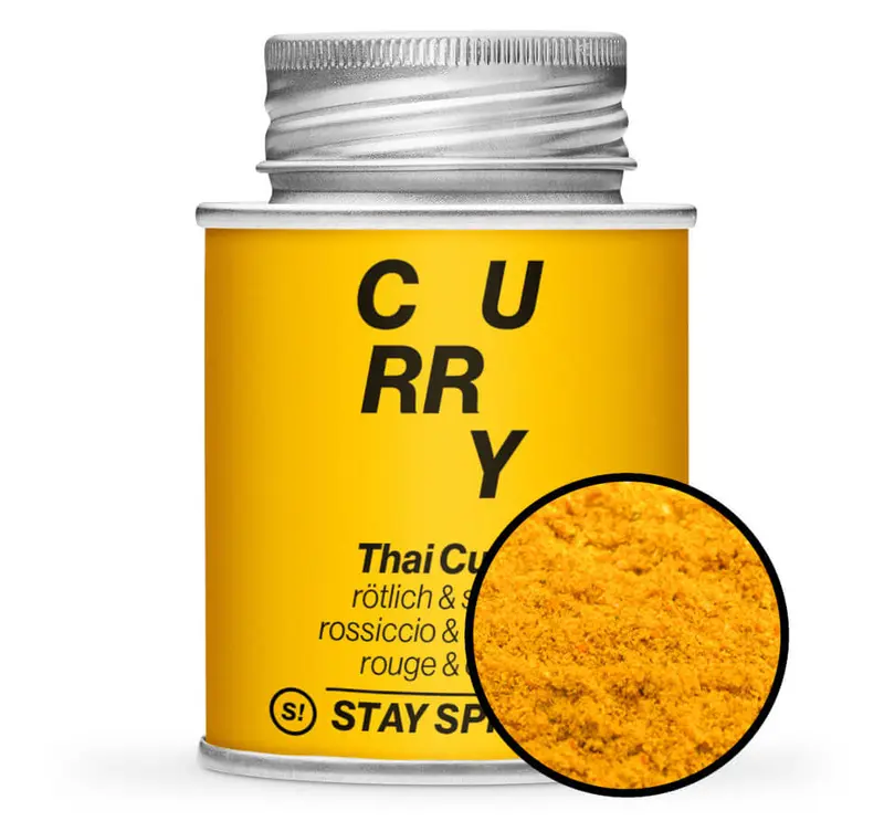 Thai Curry, rötlich-scharf