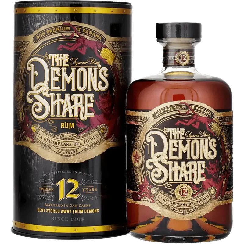 The Demon's Share Rum 12 Years
