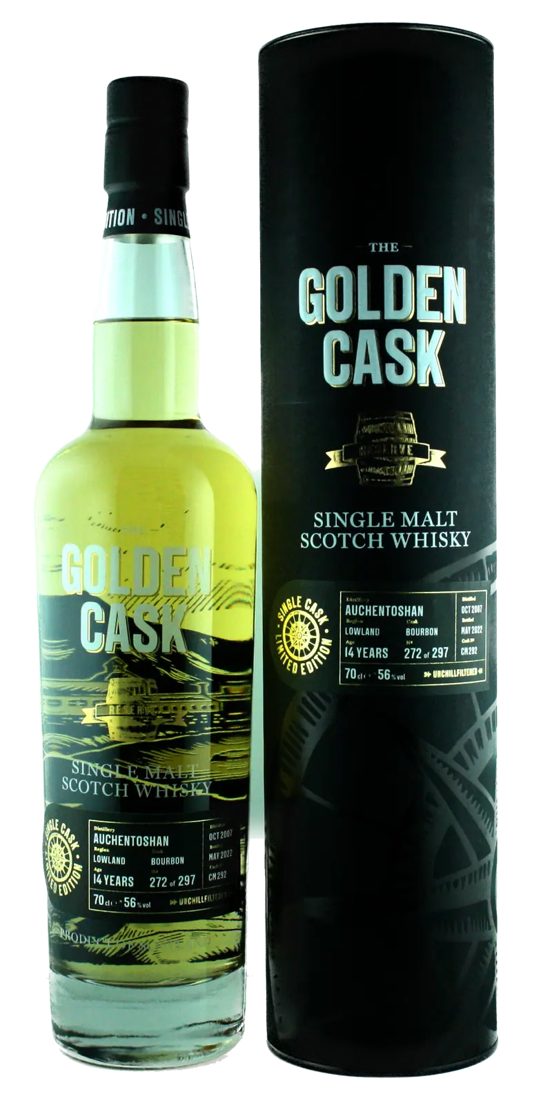 The Golden Cask Auchentoshan 14 Years