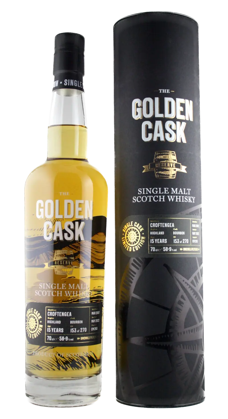 The Golden Cask Croftengea 15 Years