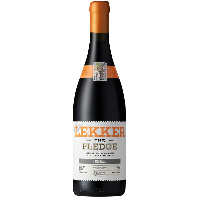 The Pledge Our Lekker Pinotage Coastal Region