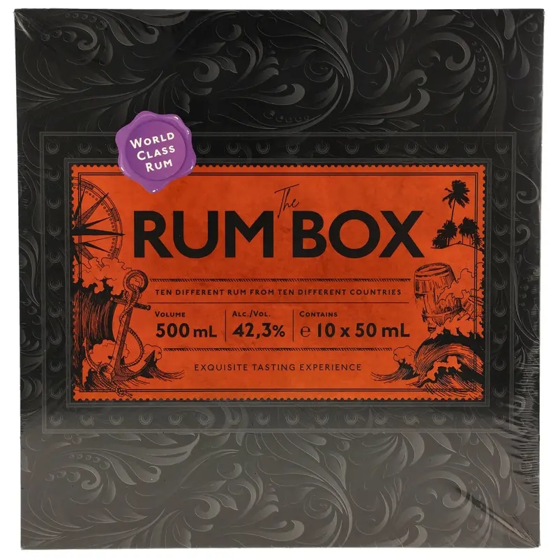 The Rum Box 10 x 0,05l Neue Ausstattung 2026 42,3%