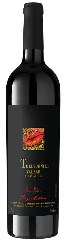 Thelygenie VALSAR rot AOC VS, Der rote Töchterwein