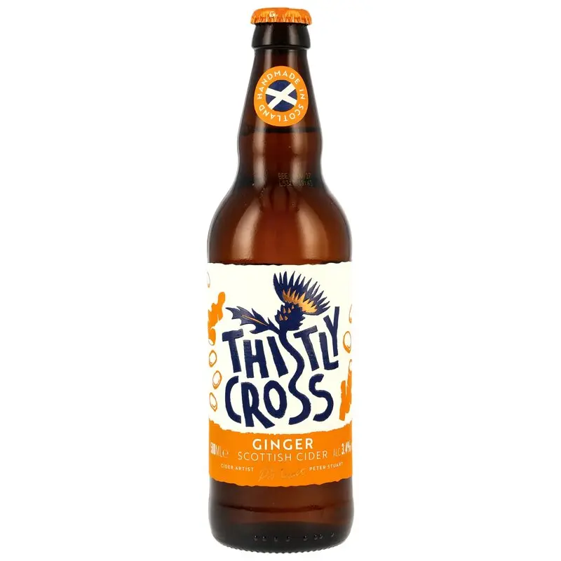 Thistly Cross - Ginger Cider - (Abgabe nur im 6er Set 6x 0.5 Ltr)