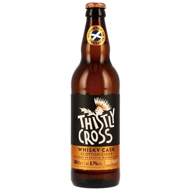 Thistly Cross - Whisky Cask Cider- (Abgabe nur im 6er Set/ 6x0.5 Ltr.)