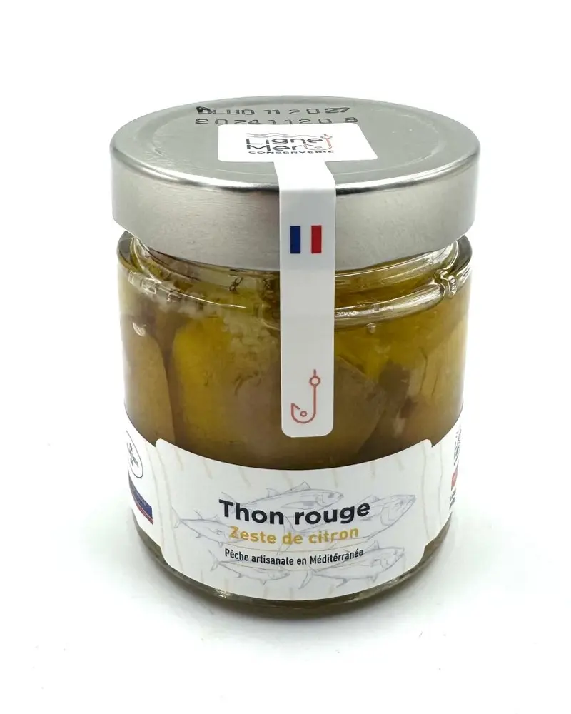 Thon rouge avec gingembre et citron à l'huile d'olive
