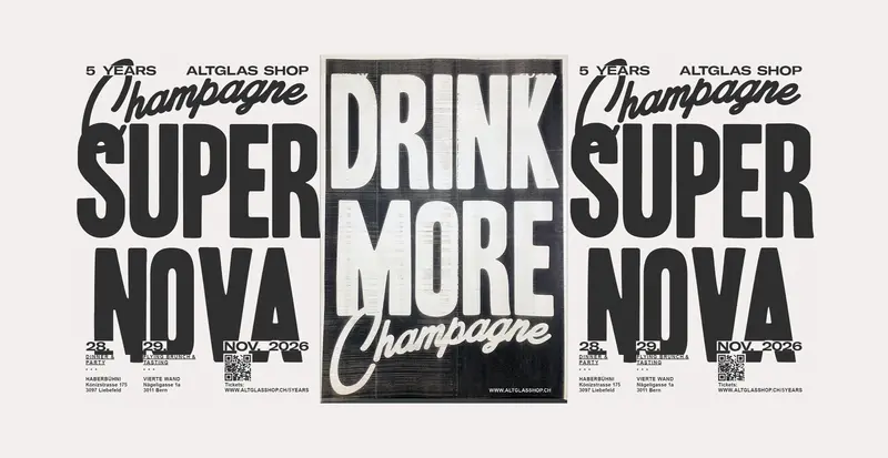 Ticket – Champagne Dinner & Party, Samstag 28. Nov. 2026 Haberbüni Bern