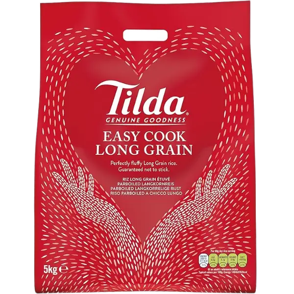 Tilda Easy Cook Long Grain Rice 5 Kg
