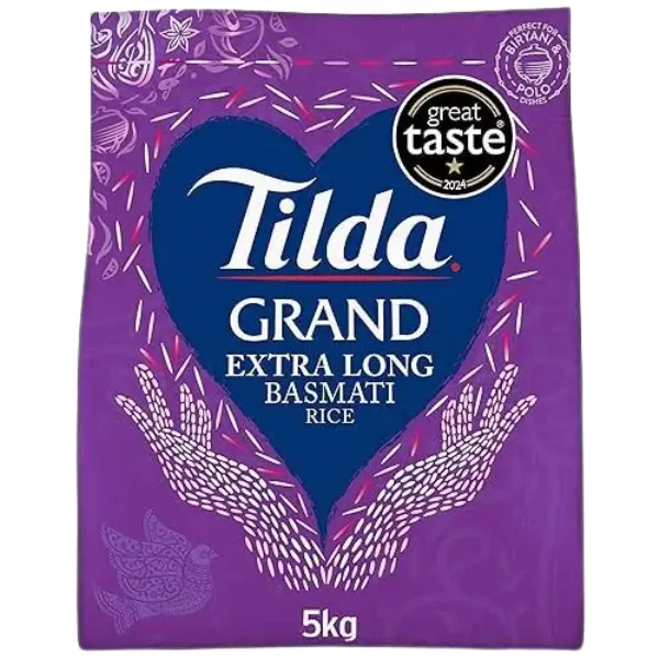 Tilda Grand Extra long Basmati Rice - 5 Kg