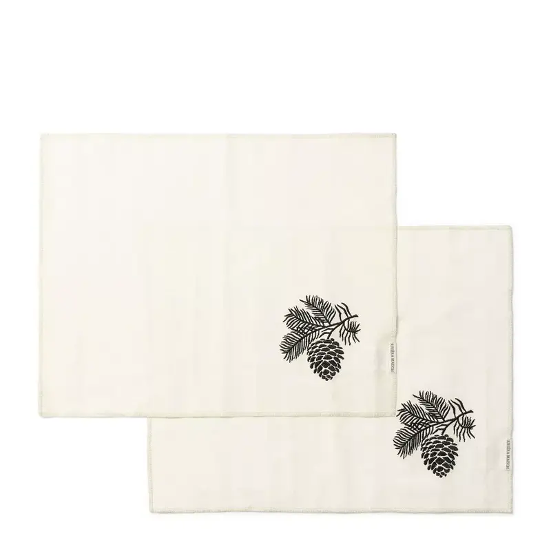 Tischset Zapfen 2er-Set 46x36cm