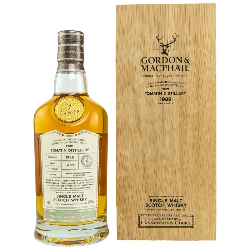 Tomatin 1989/2022 G&M CC UPPER