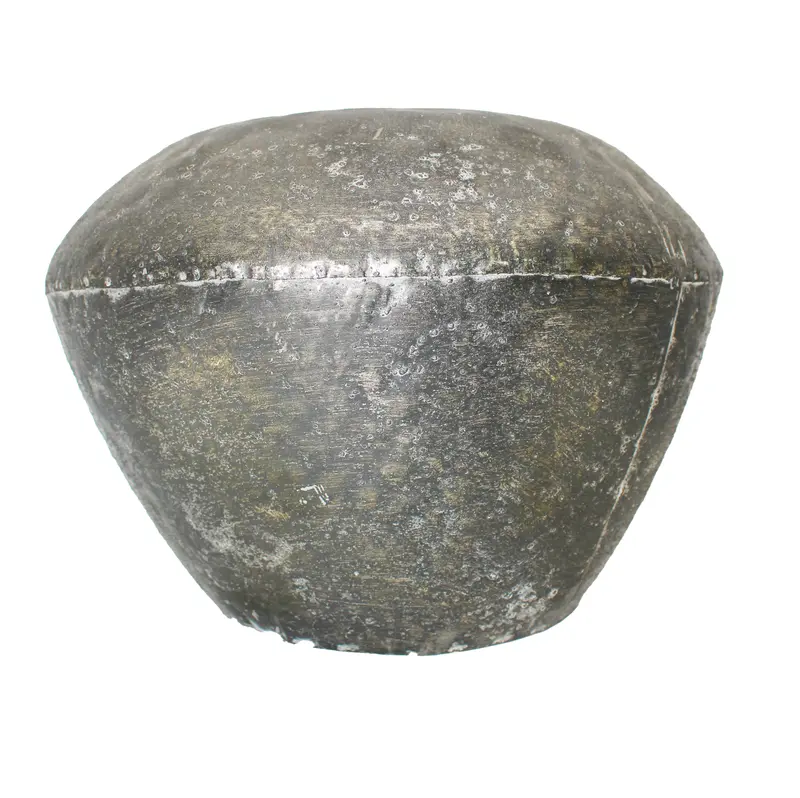 Topf grau H20cm
