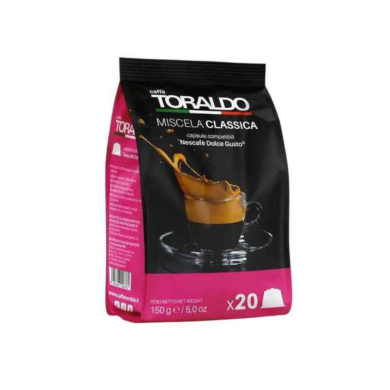Toraldo 100 Kapseln Classica, Kom. Dolce Gusto®.