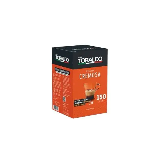 Toraldo Kaffeepads 150 Stk. Miscela Cremosa