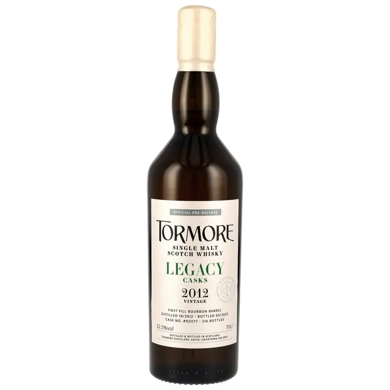 Tormore 2012/2025 - 12 y.o. - 1st Fill Bourbon Barrel #921177 Legacy Casks - Kirsch