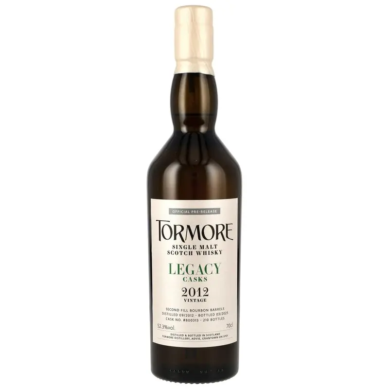 Tormore 2012/2025 - 12 y.o. - 2nd Fill Bourbon Barrel #800313 - Legacy Casks
