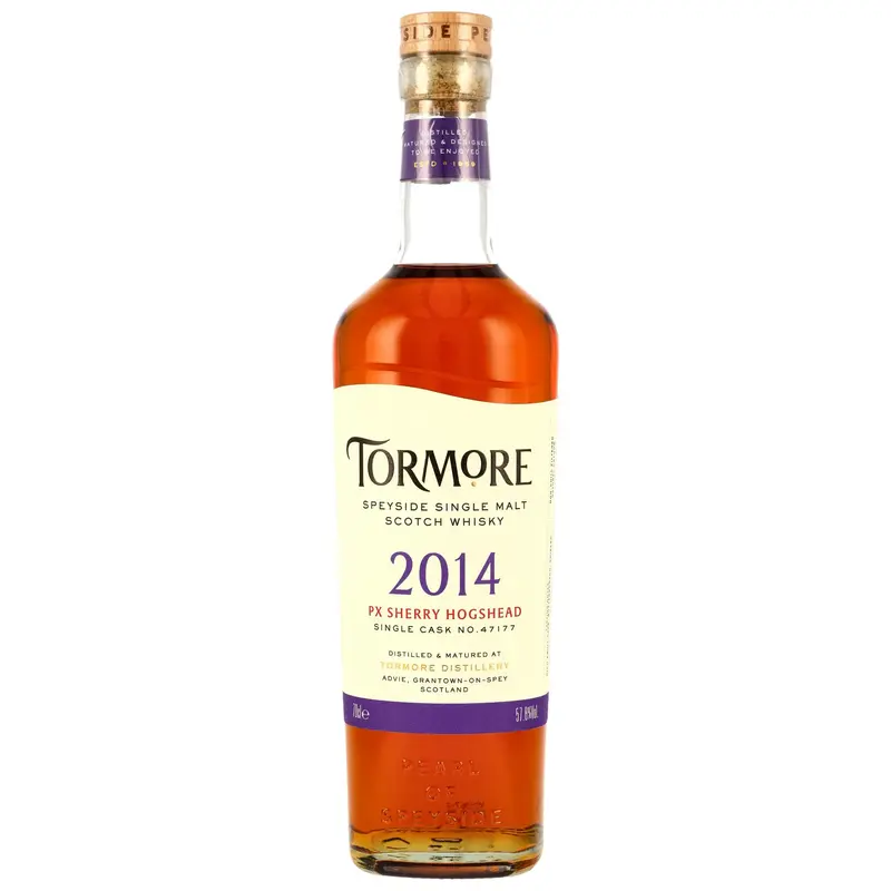 Tormore 2014/2026 - 12 y.o. - PX Sherry Hogshead #47177 - 50th Anniversary Kirsch Import