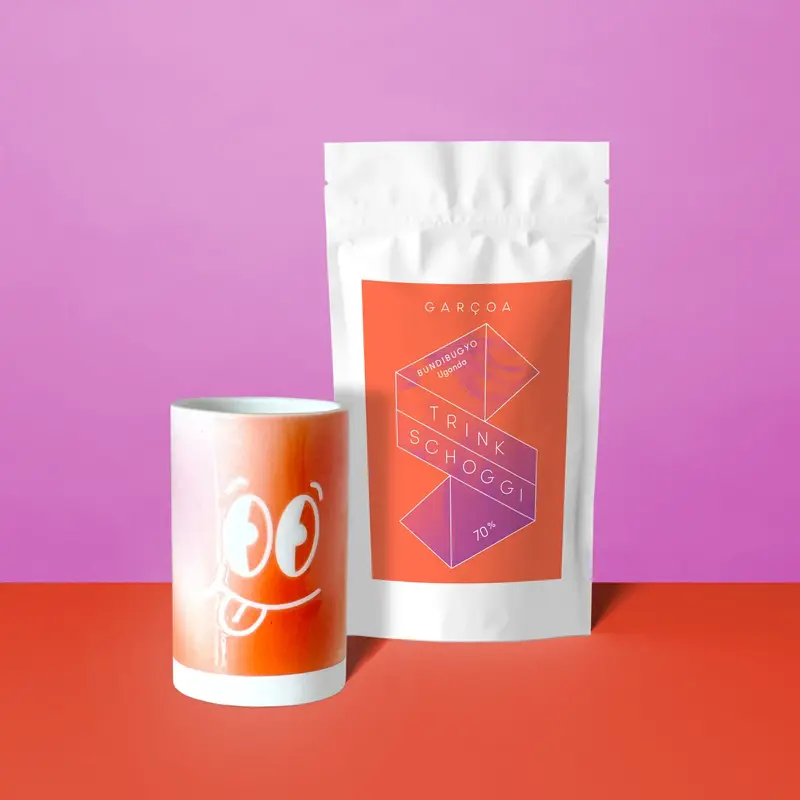 Trinkschoggi Set – Be Happy