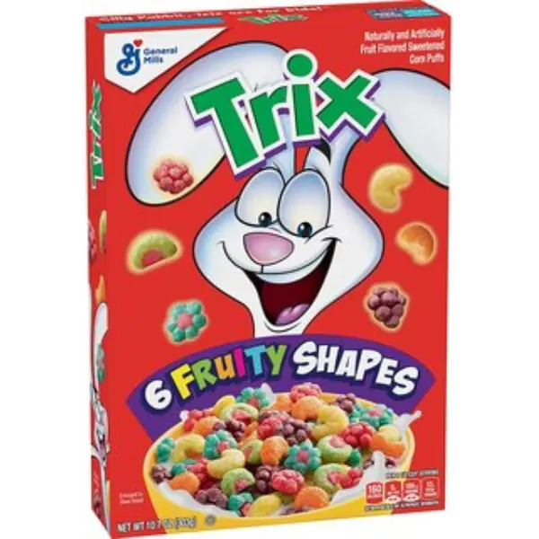 Trix 6 Fruity Shapes Cereal - 303 g