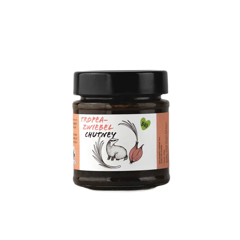 Tropeazwiebel Chutney (Bio)
