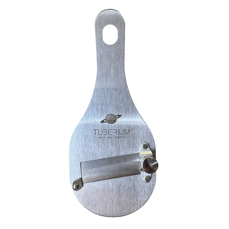 Trüffel - Hobel aus Inox Edelstahl, mit glatter oder gezahnter Klinge