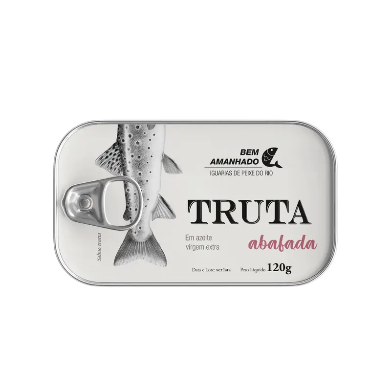 Truite cuite à l'étouffée