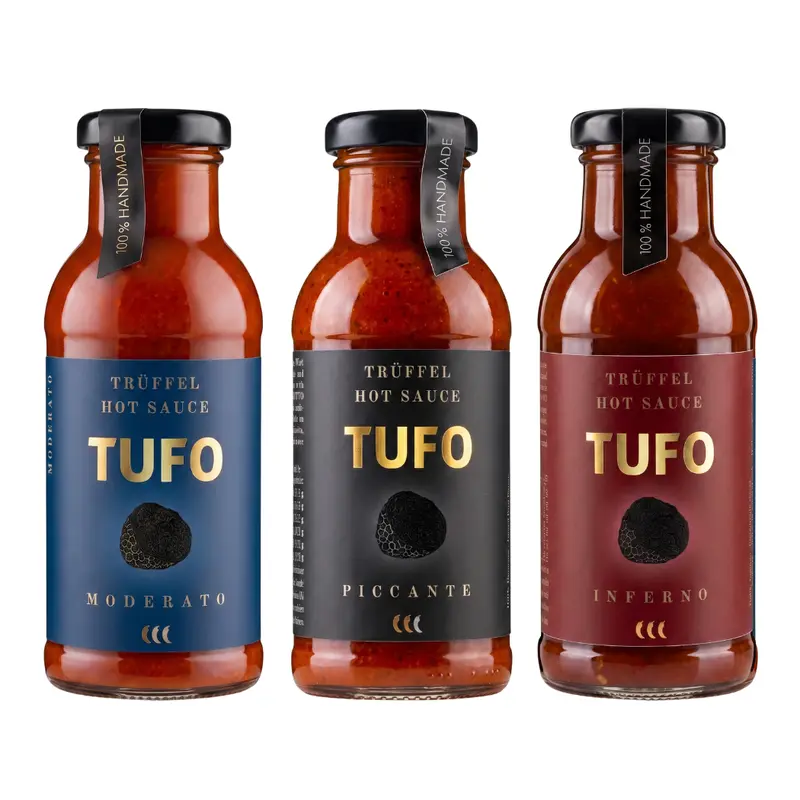 TUFO Saucen Kollektion 3 x 250 ml Packung