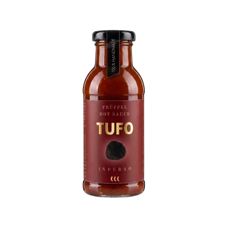 TUFO - Trüffel-Hot-Sauce 'INFERNO' (200 ml)