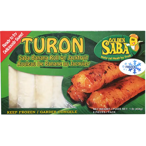 Turon - Spring Rolls Banana & Jackfruit Frozen - 454 g