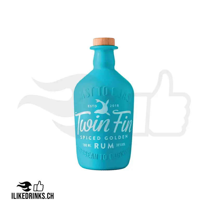 Twin Fin Spiced Golden Rum 70cl