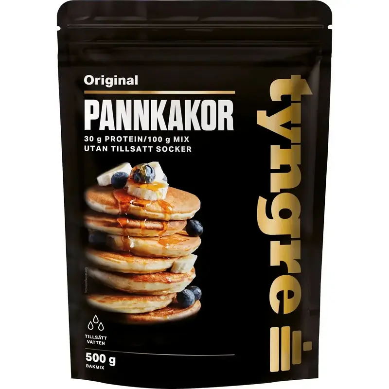 Tyngre Bakmix Pannkakor Original - Baking mix Pancakes Original - 500g