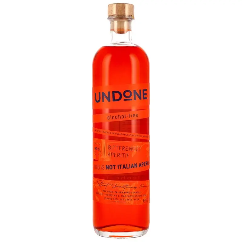 UNDONE No.5 Bittersweet Aperitif / Not Italian Apero (alkoholfrei) - MHD Artikel
