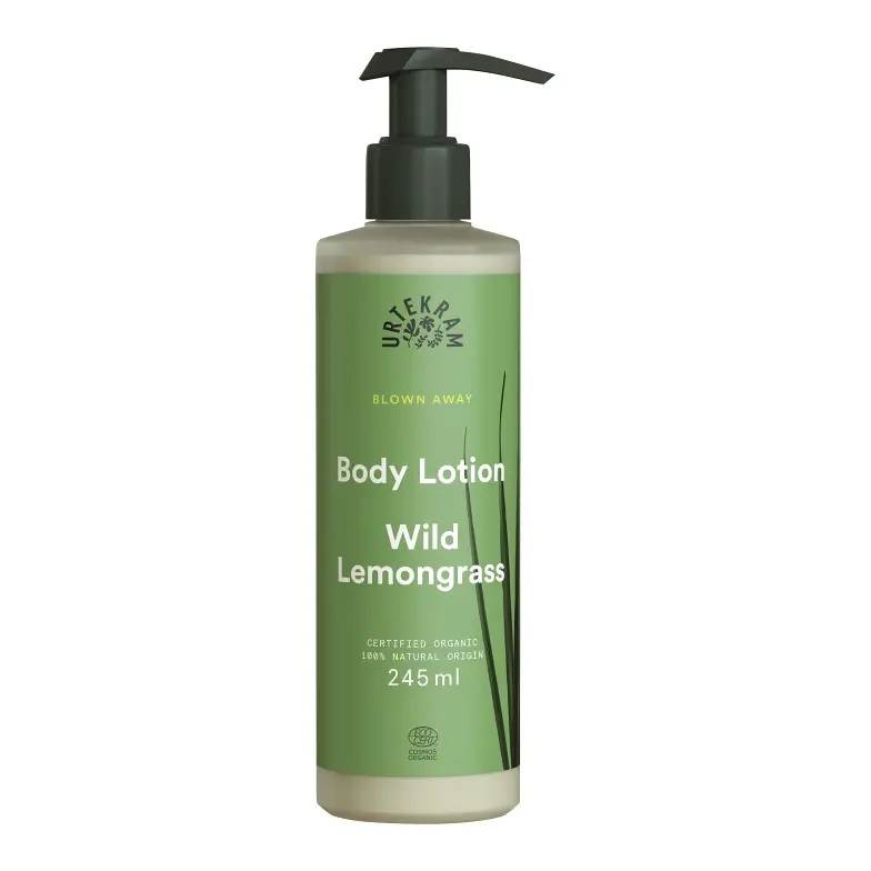 Urtekram - Body Lotion Wild Lemongrass, 245ml