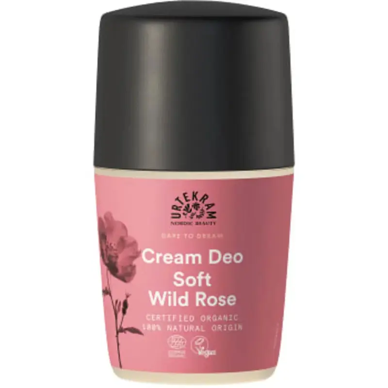 Urtekram Deodorant Soft Wild Rose - Deodorant - 50ml
