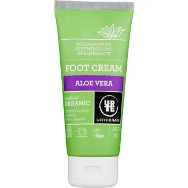 Urtekram Fotkräm Aloe Vera - Foot Cream Aloe vera- 100 ml
