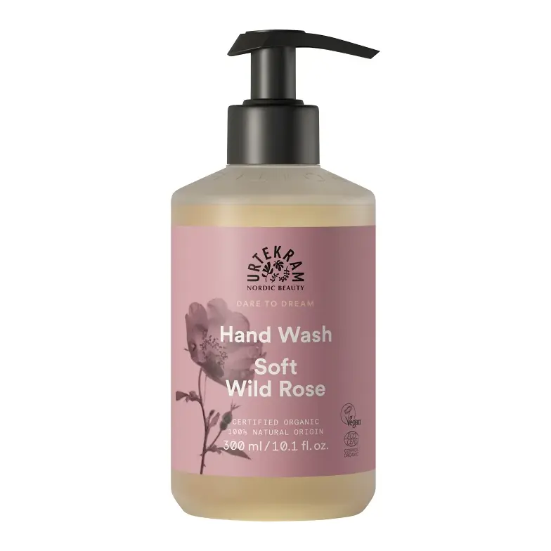 Urtekram - Hand Wash Soft Wild Rose 300 ml