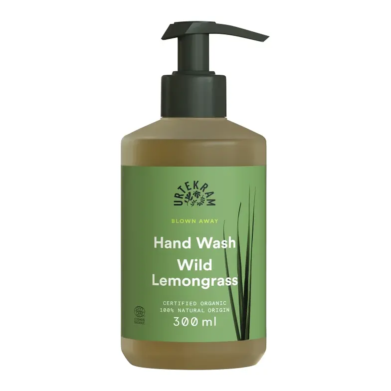 Urtekram - Hand Wash Wild Lemongrass, 300ml