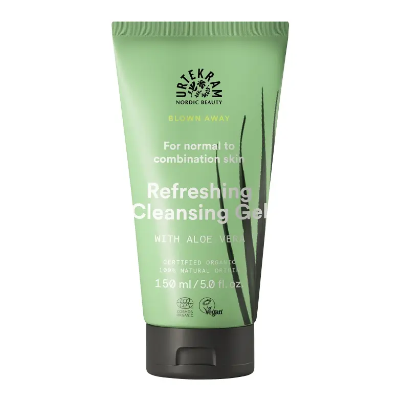 Urtekram - Refreshing Cleansing Gel Wildgrass Lemon, 150ml