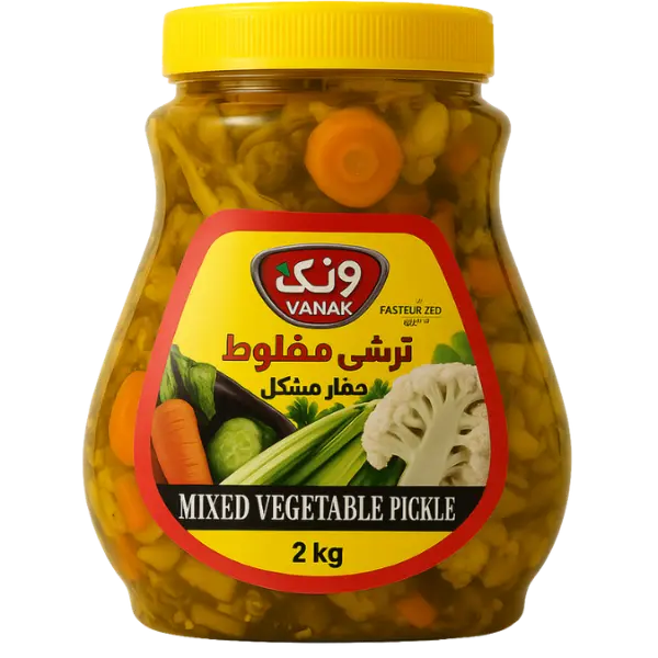 Vanak Mixed Vegetable Pickle - 2 Kg