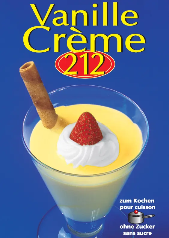 Vanille Crème 212, 400g im Beutel