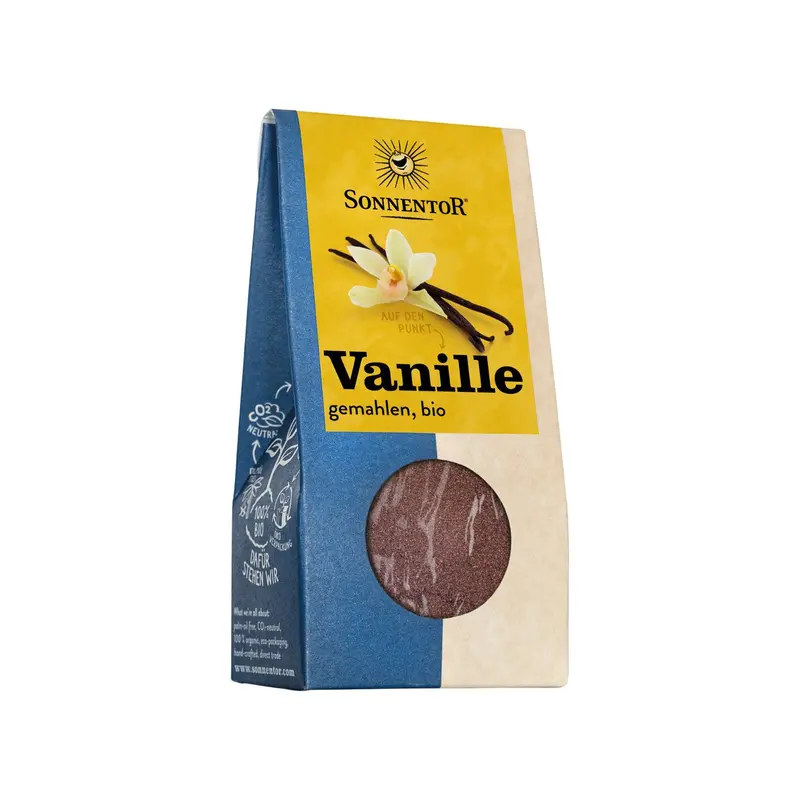 Vanillepulver (Vanille gemahlen), EU Bio, 10 g