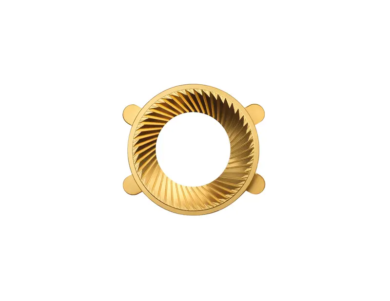 Varia VS6 - Supernova Gold Titanium Mahlscheiben 58 mm– Präzision für Filterkaffee und Espresso